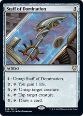 Staff of Domination [Commander Legends] | Mega City Incorporated