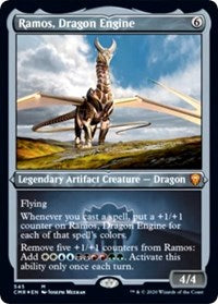 Ramos, Dragon Engine (Foil Etched) [Commander Legends] | Mega City Incorporated