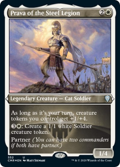 Prava of the Steel Legion (Foil Etched) [Commander Legends] | Mega City Incorporated