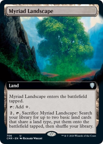 Myriad Landscape (Extended Art) [Commander Legends] | Mega City Incorporated