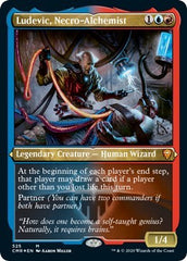 Ludevic, Necro-Alchemist (Foil Etched) [Commander Legends] | Mega City Incorporated