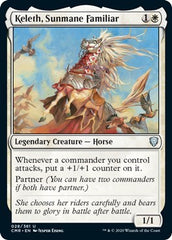 Keleth, Sunmane Familiar [Commander Legends] | Mega City Incorporated