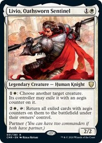 Livio, Oathsworn Sentinel [Commander Legends] | Mega City Incorporated