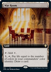 War Room (Extended Art) [Commander Legends] | Mega City Incorporated