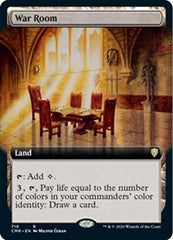 War Room (Extended Art) [Commander Legends] | Mega City Incorporated