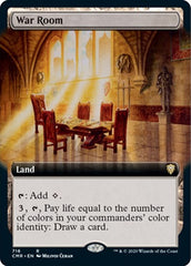 War Room (Extended Art) [Commander Legends] | Mega City Incorporated