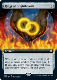 Rings of Brighthearth (Extended Art) [Commander Legends] | Mega City Incorporated