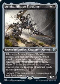 Armix, Filigree Thrasher (Foil Etched) [Commander Legends] | Mega City Incorporated