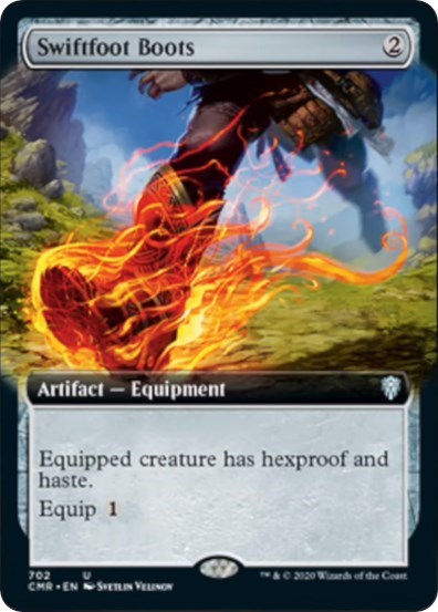 Swiftfoot Boots (Extended Art) [Commander Legends] | Mega City Incorporated