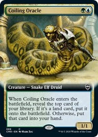 Coiling Oracle (Extended Art) [Commander Legends] | Mega City Incorporated