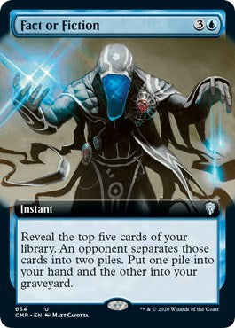 Fact or Fiction (Extended Art) [Commander Legends] | Mega City Incorporated