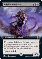 Rakshasa Debaser (Extended Art) [Commander Legends] | Mega City Incorporated