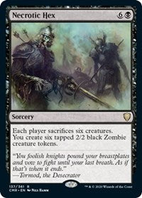 Necrotic Hex [Commander Legends] | Mega City Incorporated