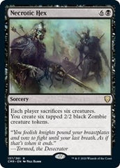 Necrotic Hex [Commander Legends] | Mega City Incorporated