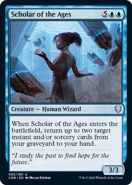 Scholar of the Ages [Commander Legends] | Mega City Incorporated