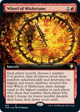 Wheel of Misfortune (Extended Art) [Commander Legends] | Mega City Incorporated