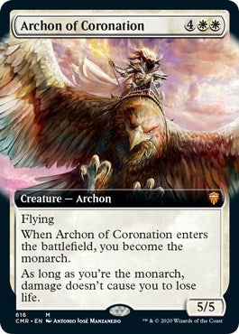 Archon of Coronation (Extended Art) [Commander Legends] | Mega City Incorporated