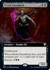 Elvish Dreadlord (Extended Art) [Commander Legends] | Mega City Incorporated