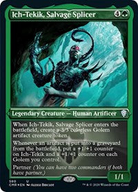 Ich-Tekik, Salvage Splicer (Foil Etched) [Commander Legends] | Mega City Incorporated
