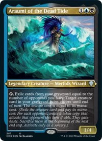 Araumi of the Dead Tide (Foil Etched) [Commander Legends] | Mega City Incorporated