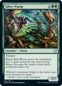 Sifter Wurm [Commander Legends] | Mega City Incorporated