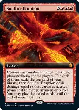 Soulfire Eruption (Extended Art) [Commander Legends] | Mega City Incorporated