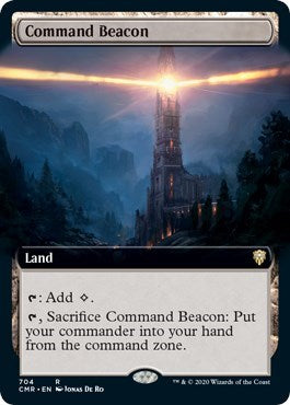 Command Beacon (Extended Art) [Commander Legends] | Mega City Incorporated