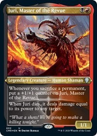 Juri, Master of the Revue (Foil Etched) [Commander Legends] | Mega City Incorporated