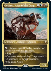 Gnostro, Voice of the Crags (Foil Etched) [Commander Legends] | Mega City Incorporated