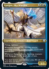 Kangee, Sky Warden (Foil Etched) [Commander Legends] | Mega City Incorporated