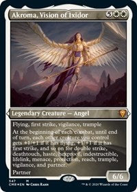 Akroma, Vision of Ixidor (Foil Etched) [Commander Legends] | Mega City Incorporated