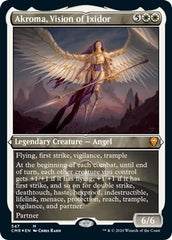 Akroma, Vision of Ixidor (Foil Etched) [Commander Legends] | Mega City Incorporated