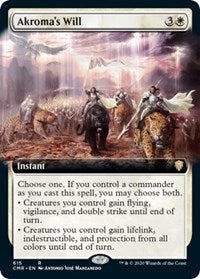 Akroma's Will (Extended Art) [Commander Legends] | Mega City Incorporated