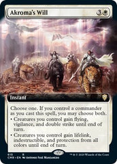 Akroma's Will (Extended Art) [Commander Legends] | Mega City Incorporated