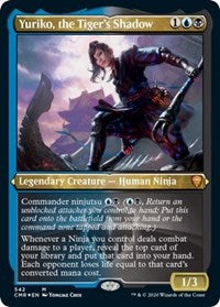 Yuriko, the Tiger's Shadow (Foil Etched) [Commander Legends] | Mega City Incorporated