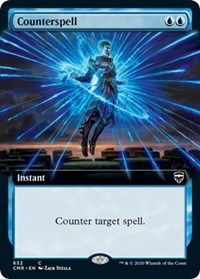 Counterspell (Extended Art) [Commander Legends] | Mega City Incorporated