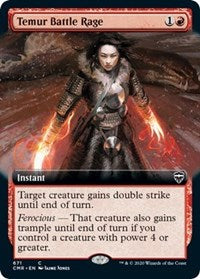 Temur Battle Rage (Extended Art) [Commander Legends] | Mega City Incorporated