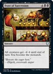 Feast of Succession [Commander Legends] | Mega City Incorporated