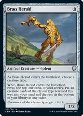 Brass Herald [Commander Legends] | Mega City Incorporated