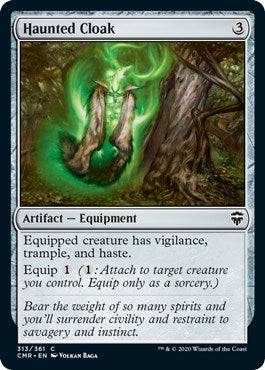 Haunted Cloak [Commander Legends] | Mega City Incorporated