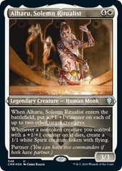 Alharu, Solemn Ritualist (Foil Etched) [Commander Legends] | Mega City Incorporated