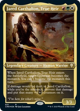 Jared Carthalion, True Heir (Foil Etched) [Commander Legends] | Mega City Incorporated