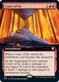 Court of Ire (Extended Art) [Commander Legends] | Mega City Incorporated