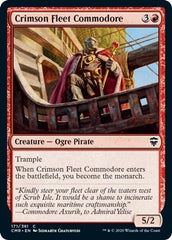 Crimson Fleet Commodore [Commander Legends] | Mega City Incorporated