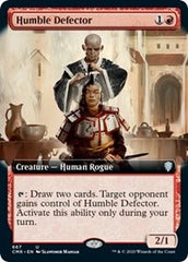 Humble Defector (Extended Art) [Commander Legends] | Mega City Incorporated