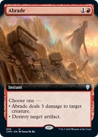 Abrade (Extended Art) [Commander Legends] | Mega City Incorporated