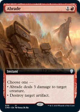 Abrade (Extended Art) [Commander Legends] | Mega City Incorporated