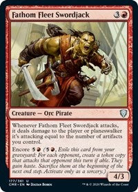 Fathom Fleet Swordjack [Commander Legends] | Mega City Incorporated