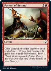 Portent of Betrayal [Commander Legends] | Mega City Incorporated