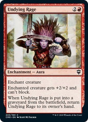 Undying Rage [Commander Legends] | Mega City Incorporated
